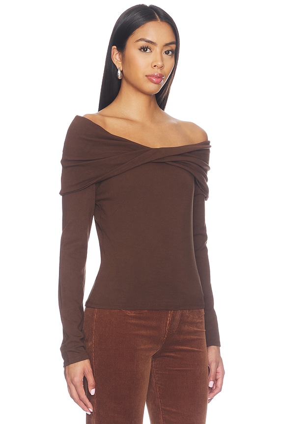 view 2 of 4 Aaliyah Top in Hickory