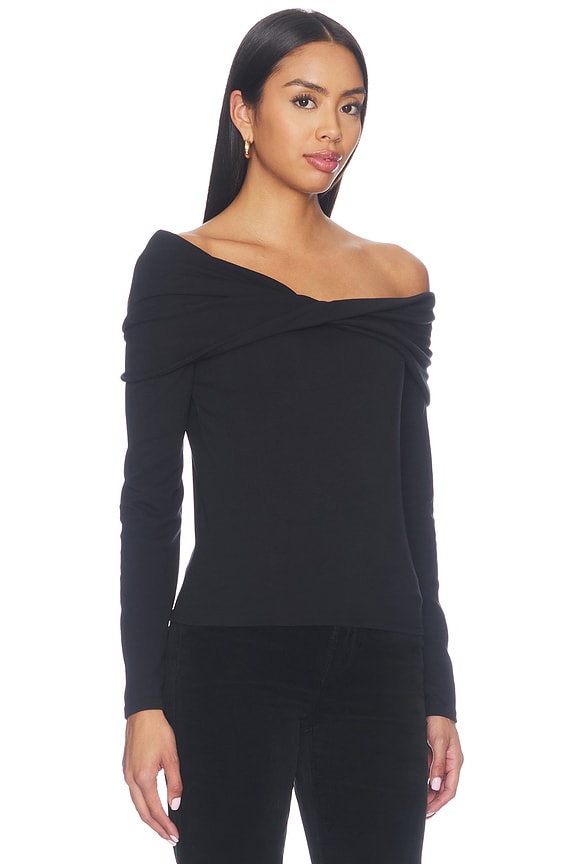 view 2 of 4 Aaliyah Top in Black