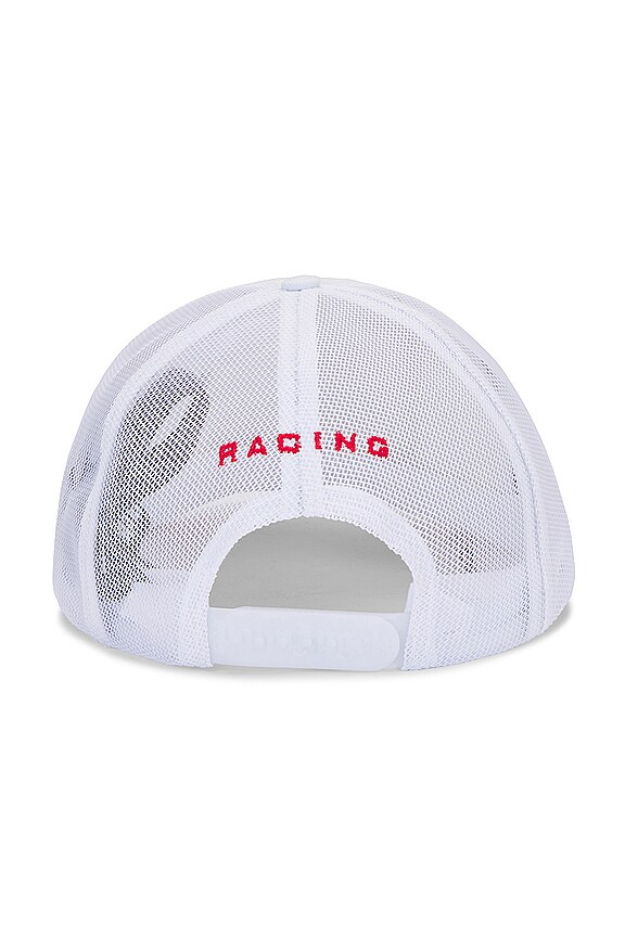 view 2 of 2 CHAPEAU in White, Red, & Black