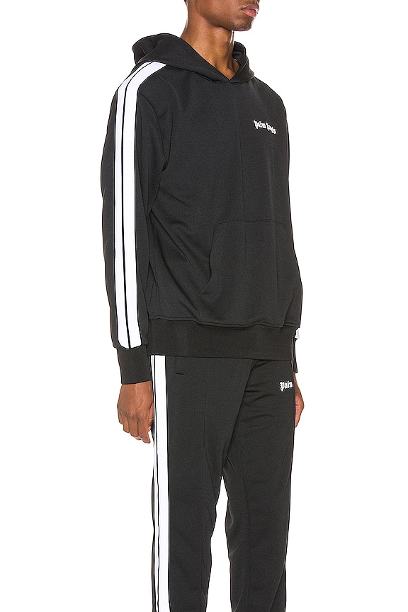 view 2 of 5 SWEAT À CAPUCHE TRACK in Black & White