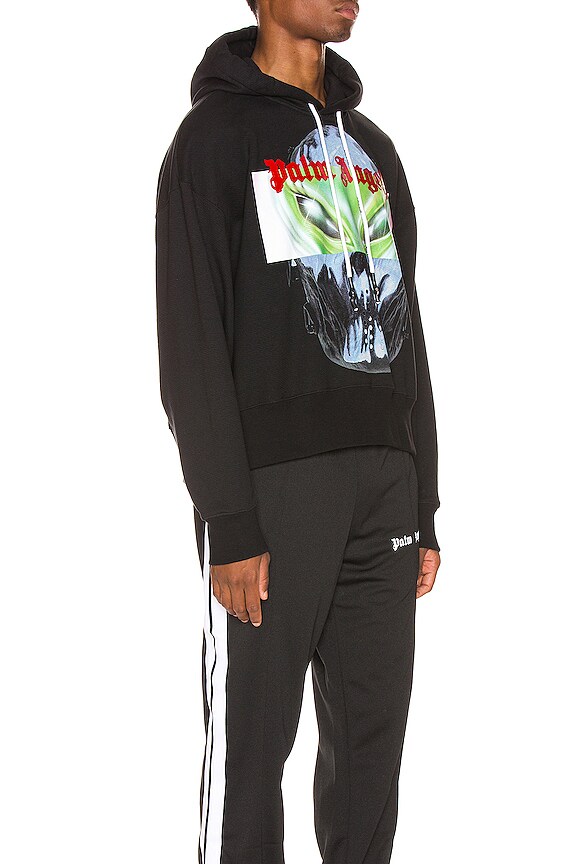 view 2 of 4 Alien Cropped Hoodie in Black
