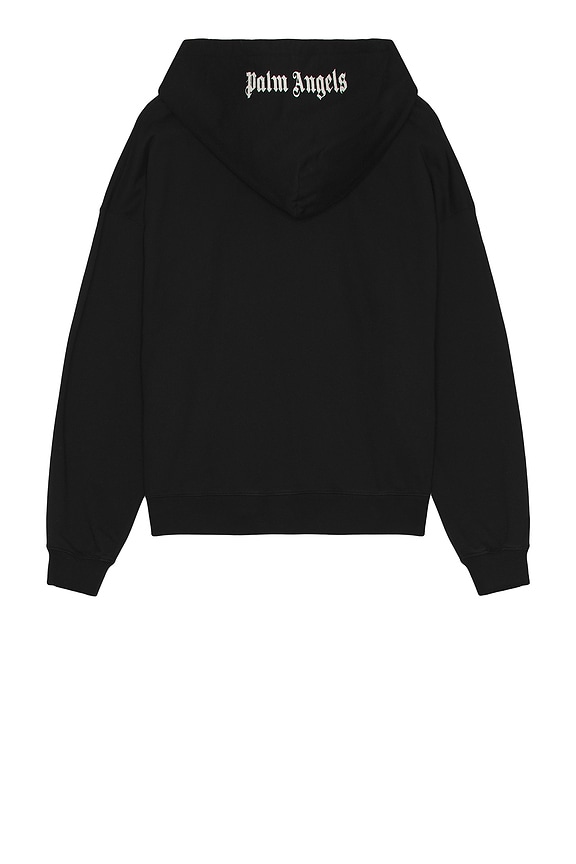 view 2 of 5 Classic Logo Embroidered Hoody in Black