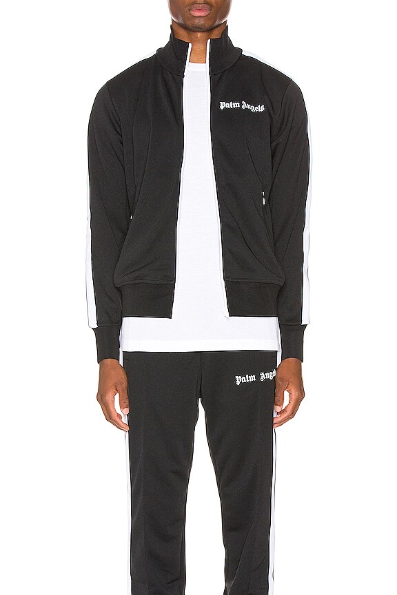 view 2 of 6 Classic Track Jacket in Black & White