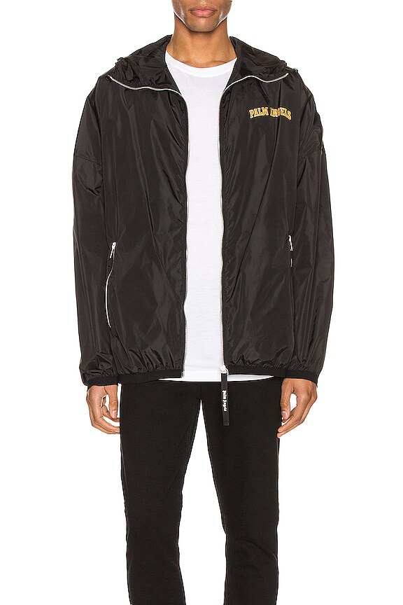 view 2 of 7 College Logo Windbreaker in Black
