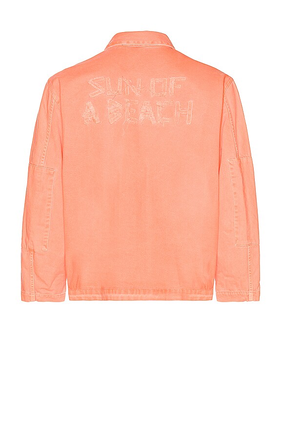 view 2 of 4 Sun Denim Jacket in Orange