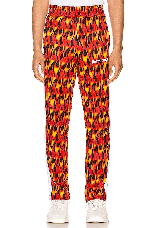 view 2 of 5 Burning Track Pants in Black & Multi