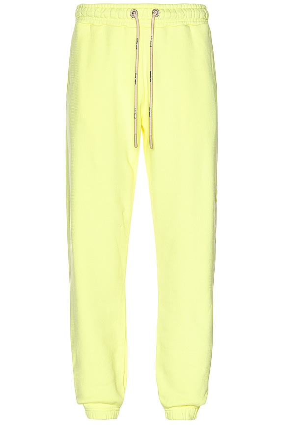view 2 of 5 Logo Sweatpants in Yellow Fluo