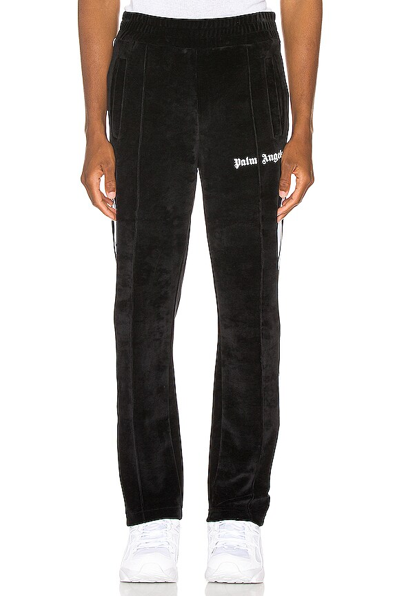 view 2 of 5 Chenille Track Pants in Black & White