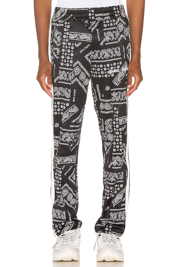 view 2 of 5 PANTALON BANDANA CLASSIC TRACK in Black & White