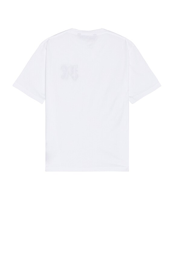 view 2 of 4 Monogram Tee in White & Black