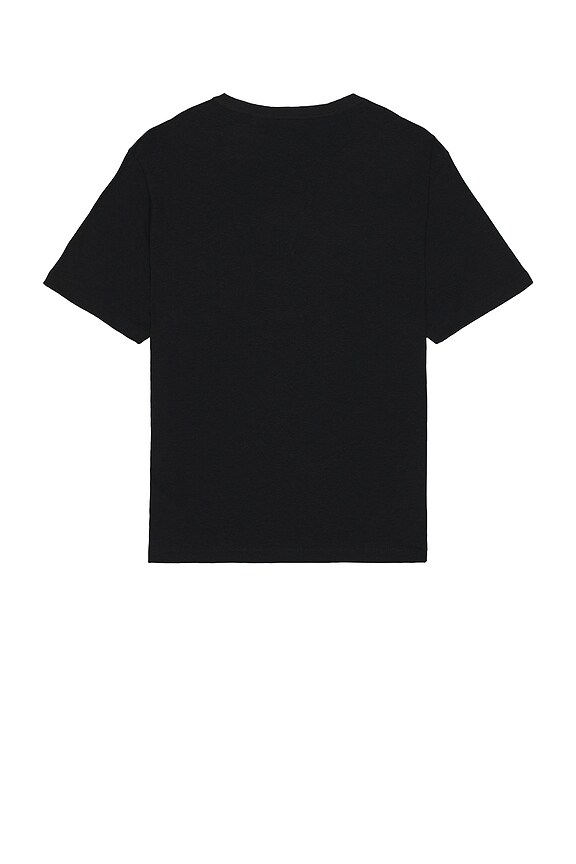 view 2 of 3 Collar Tee in Black & White