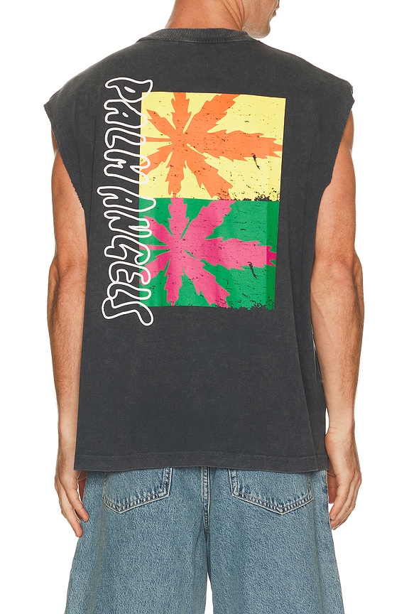view 2 of 4 CAMISETA TIRANTES in Black & Multicolor
