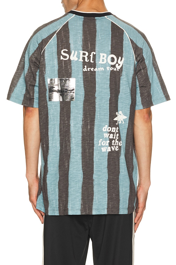 view 2 of 4 Soccer Cali Regular Tee in Black & Blue