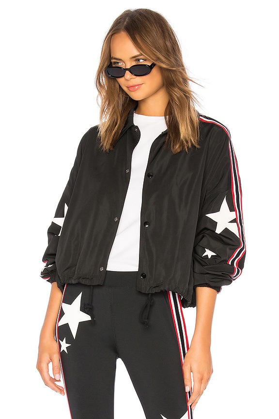 view 1 of 4 Star Drawstring Jacket in Black
