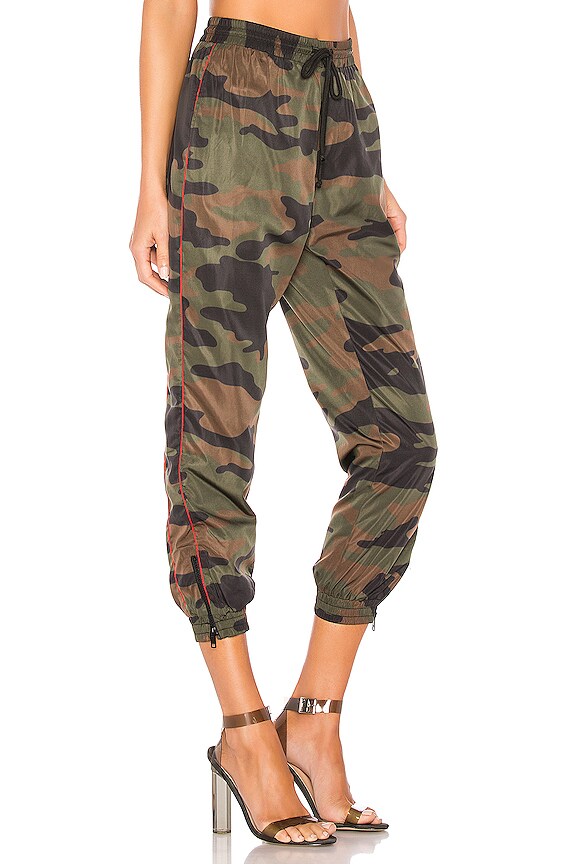 view 2 of 4 PANTALÓN JOGGER CAMO TRACK in Army