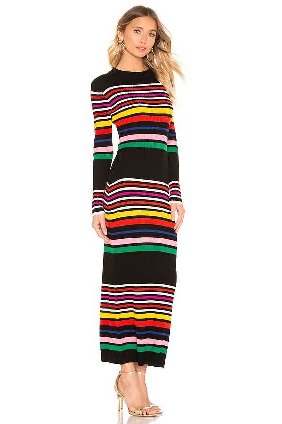 view 2 of 3 VESTIDO RAVE in Multi Stripe