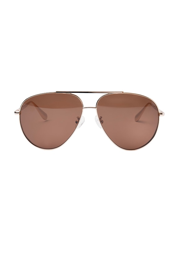 view 1 of 3 The Flare Sunglasses in Dark Brown