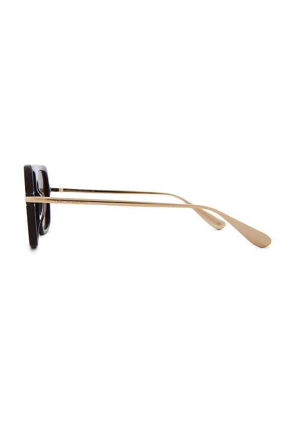 Past Midnight The Retro Brown Sunglasses Past Midnight The Retro Sunglasses - Brown | Garmentory main image 2