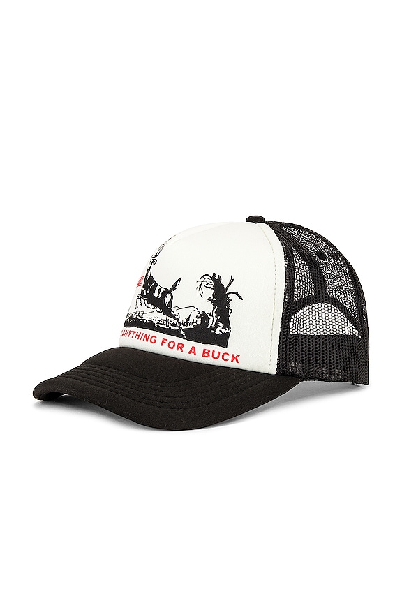 view 2 of 4 Buck Trucker Hat in Black