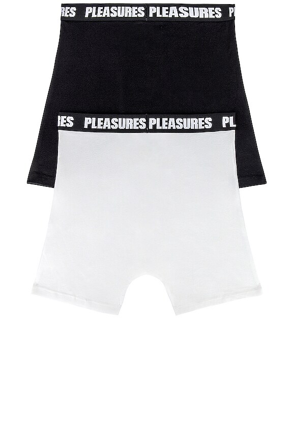 view 2 of 2 Boxer Brief - 2 Pack in Black & White