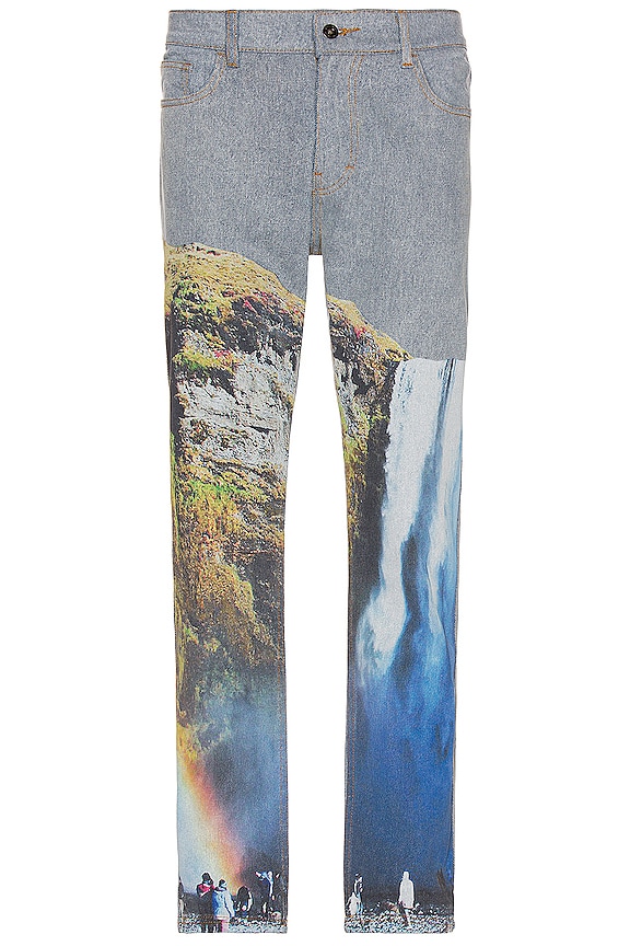 view 2 of 3 PANTALON DENIM in Blue