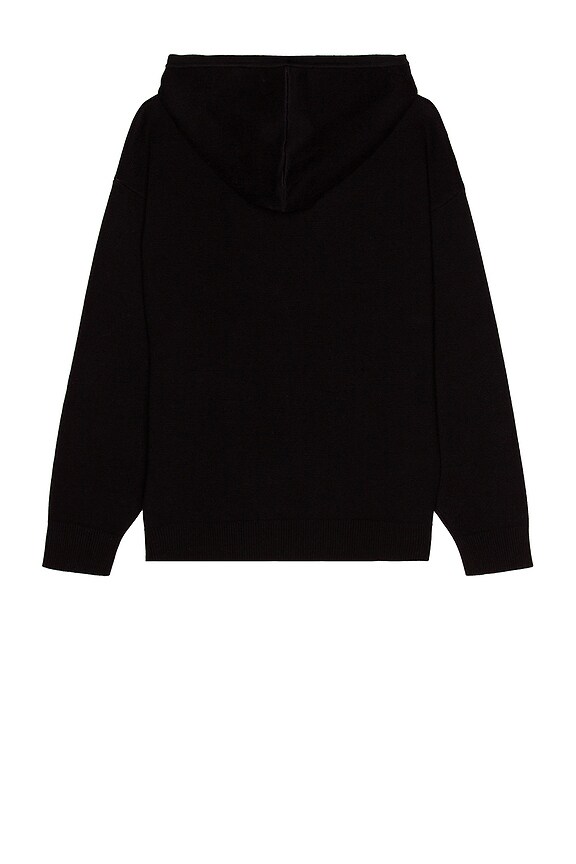 view 2 of 3 Passion Knit Sweater Hoodie in Black