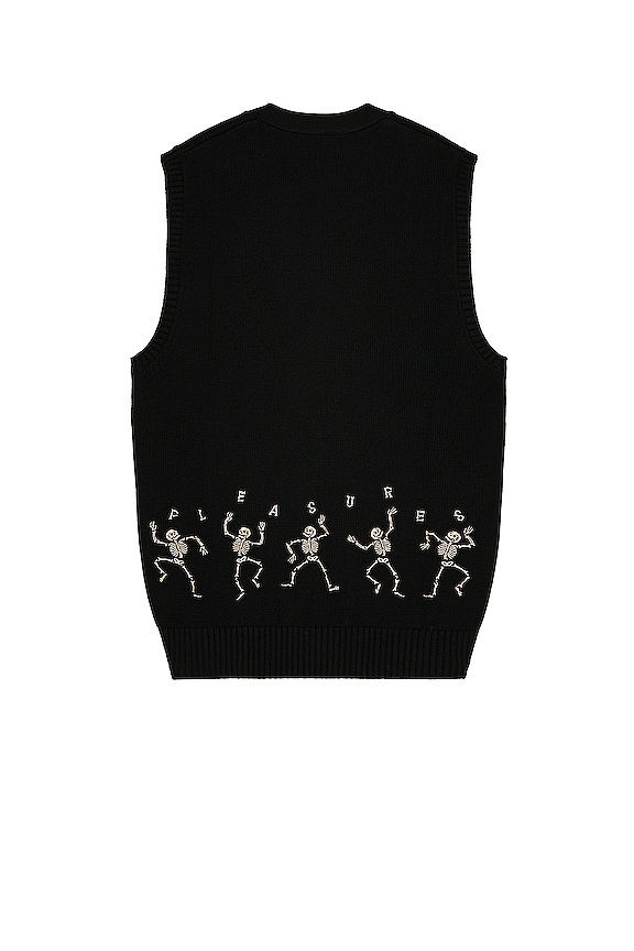 view 2 of 3 GILET CARDIGIAN in Black