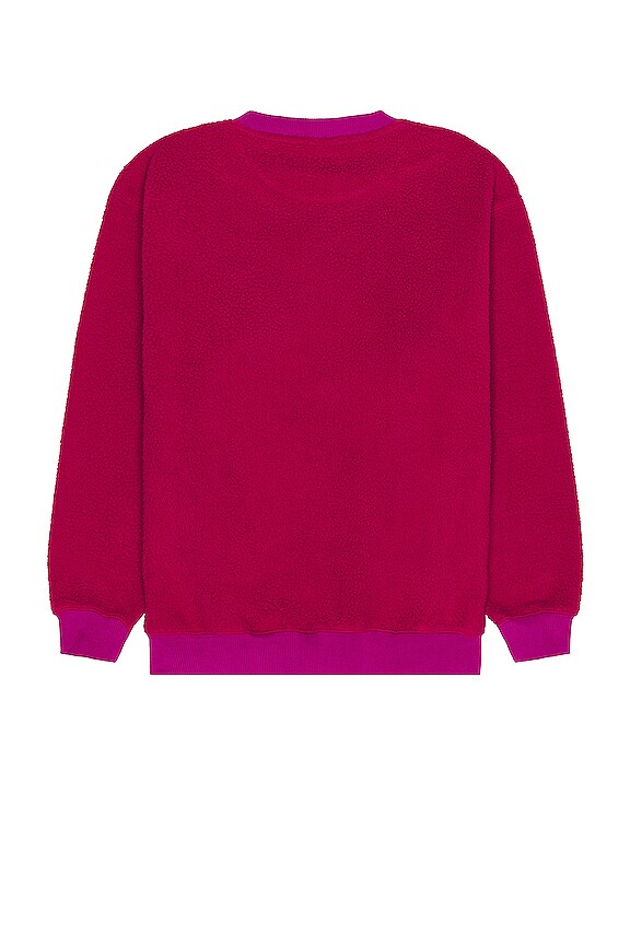 view 2 of 4 Mars Sherpa Crewneck in Mauve