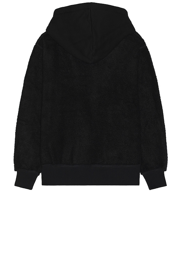 view 2 of 3 Androgynous Hoodie in Black