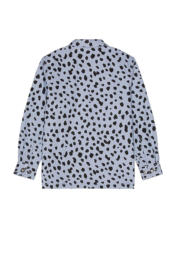 view 2 of 3 Dalmatian Work Jacket in Light Blue