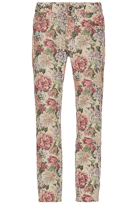 view 2 of 3 PANTALÓN ENTRETEJIDO INTERACTIVE in Floral