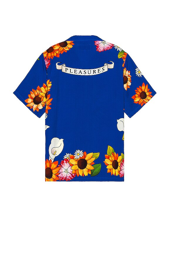 view 2 of 3 HEART ボタンダウン in Blue