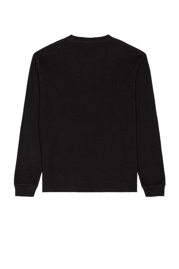 view 2 of 3 Glory Waffle Knit Long Sleeve in Black