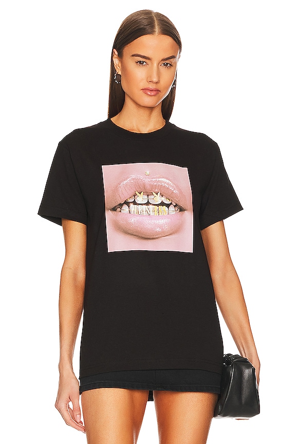 view 1 of 4 X Playboy Carol T-Shirt in Black