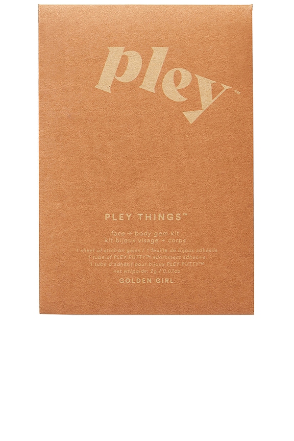 view 2 of 2 KIT DE JOYAS PARA CUERPO Y CARA PLEY THINGS in Golden Girl