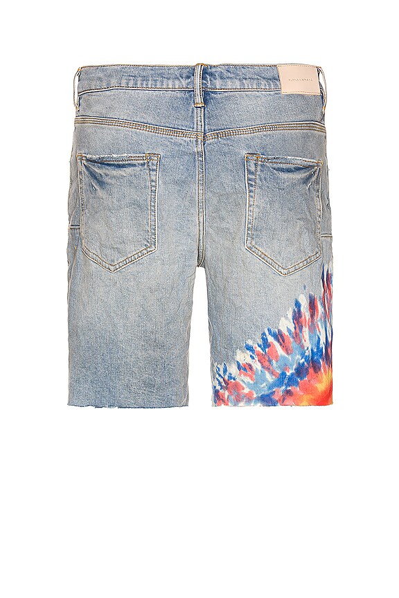 view 2 of 5 Tie Dye Short in Multicolour