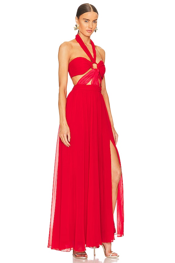 view 2 of 3 MAXIVESTIDO in Candy Red