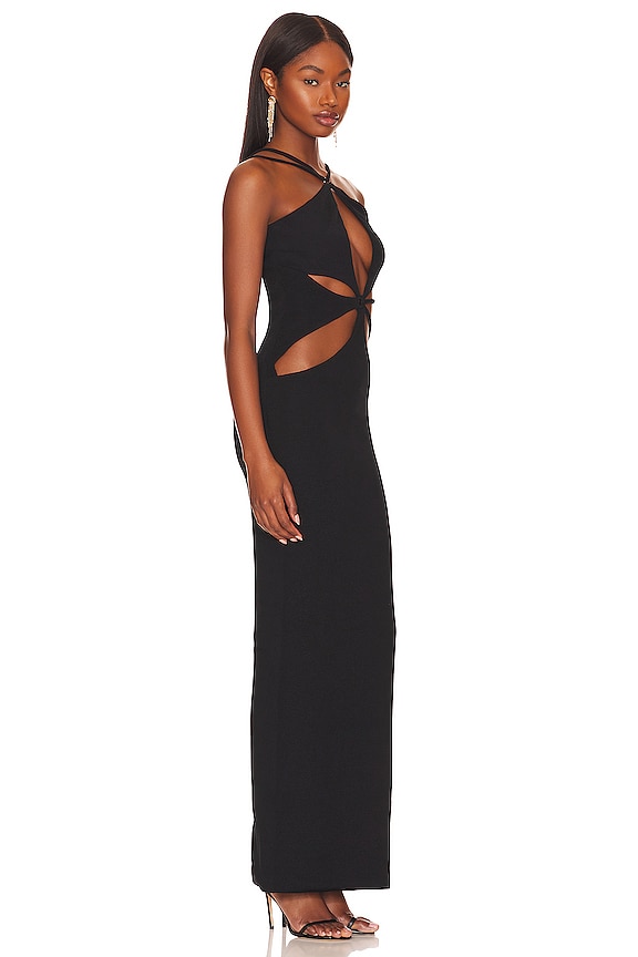view 2 of 4 Asterisk Maxi Dress in Black