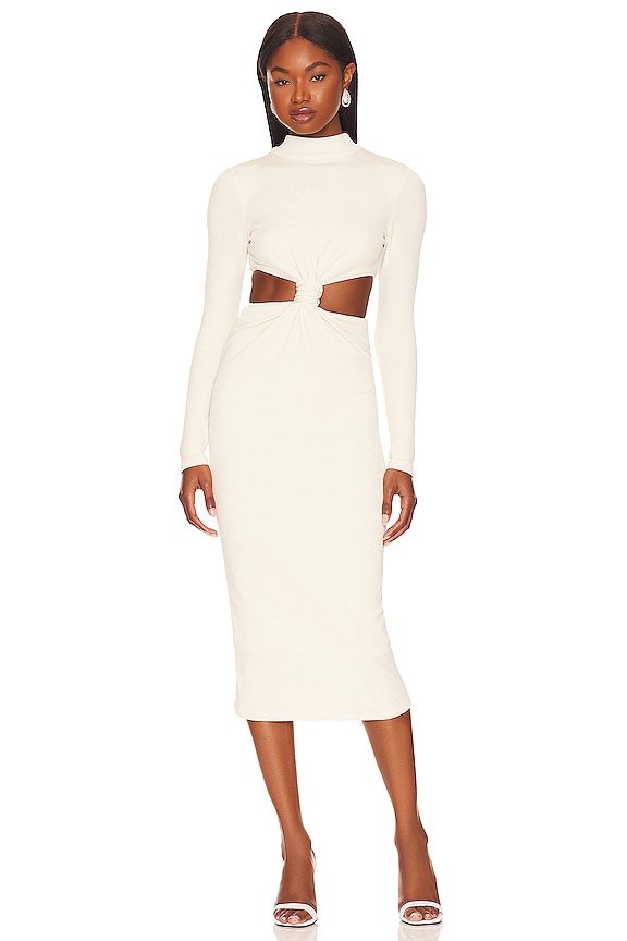 view 2 of 5 ПЛАТЬЕ МИДИ in Bone