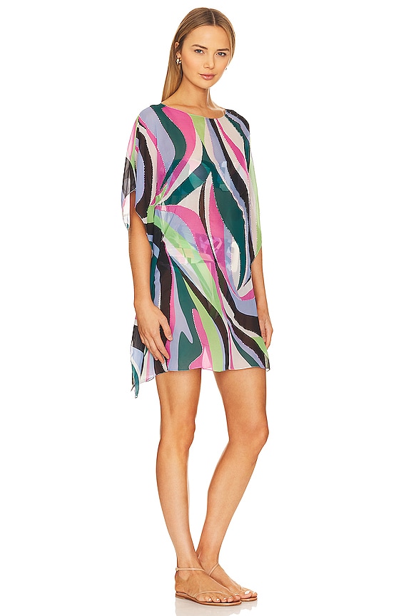 view 2 of 4 DELOS ビーズカフタン in Black Multi