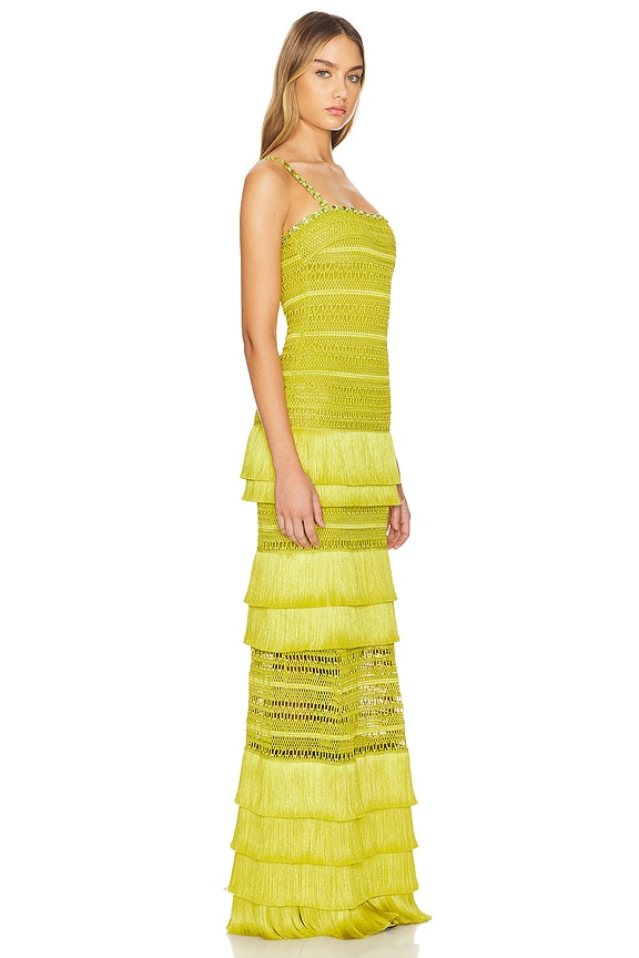 view 2 of 5 FRINGE 맥시원피스 in Absinthe