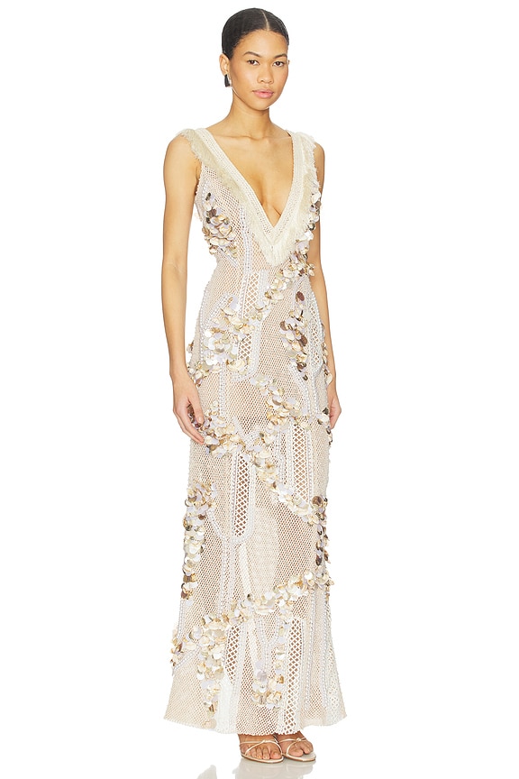 view 2 of 4 ROBE DRESS in Off White