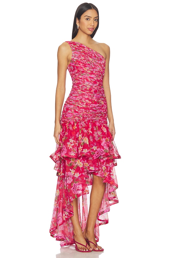 view 2 of 3 ROBE PEONY in Red