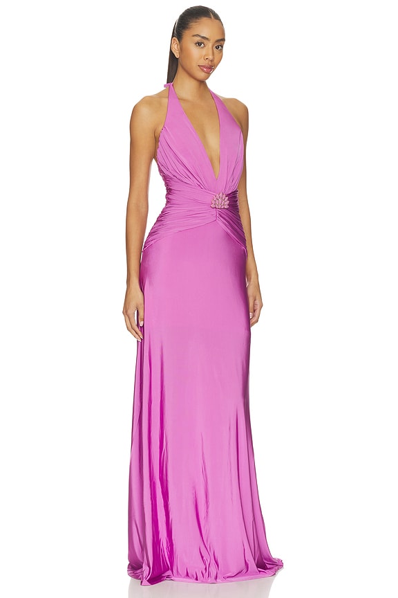 view 2 of 4 ROBE GISELE in Purple