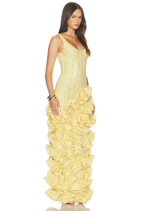 view 2 of 4 ROBE LARA in Yellow