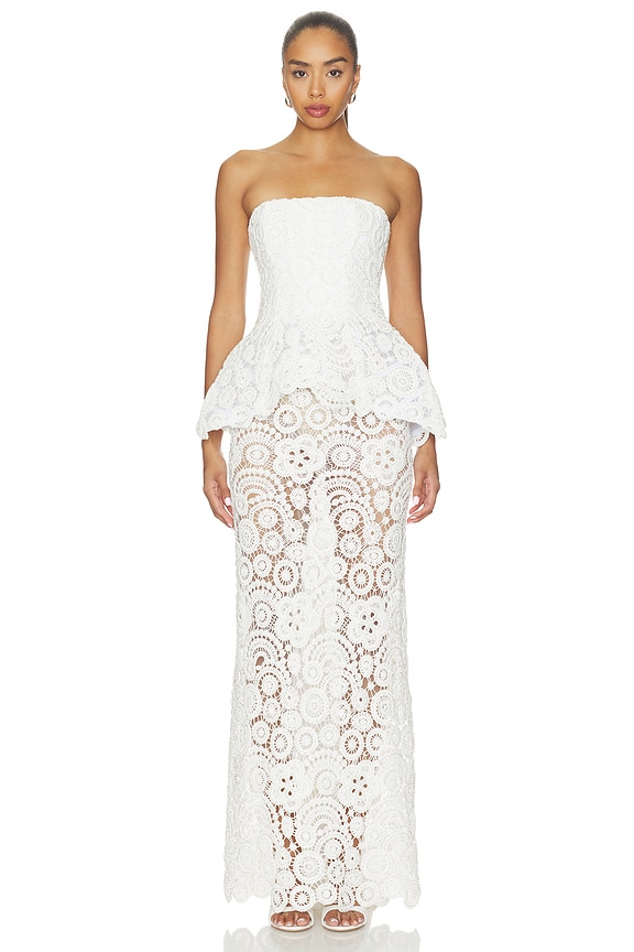 view 1 of 4 VESTIDO GAL in White