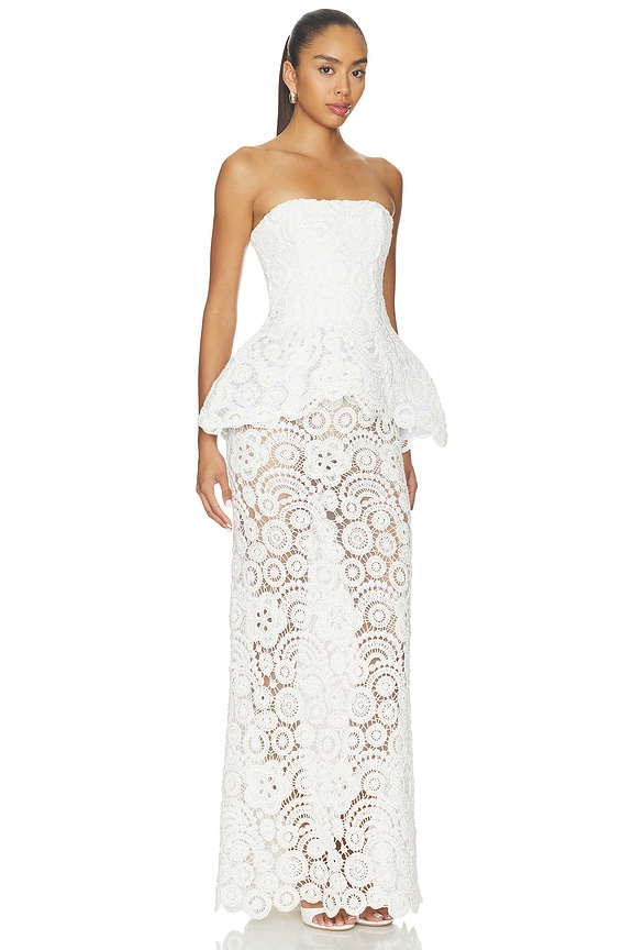view 2 of 4 VESTIDO GAL in White