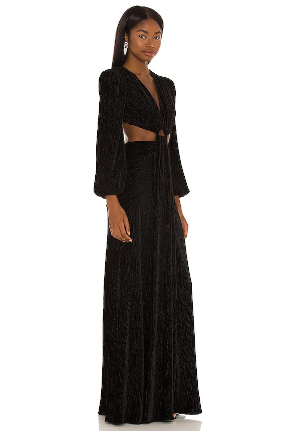 view 2 of 4 VESTIDO LARGO in Black