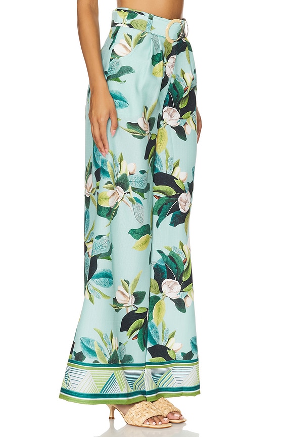 view 2 of 6 Magnolia Wide Leg Pant in Green Multi