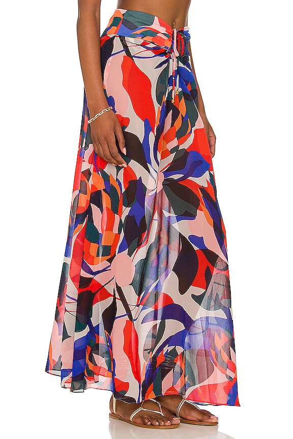 view 2 of 4 Protea Beach Skirt in Poppy